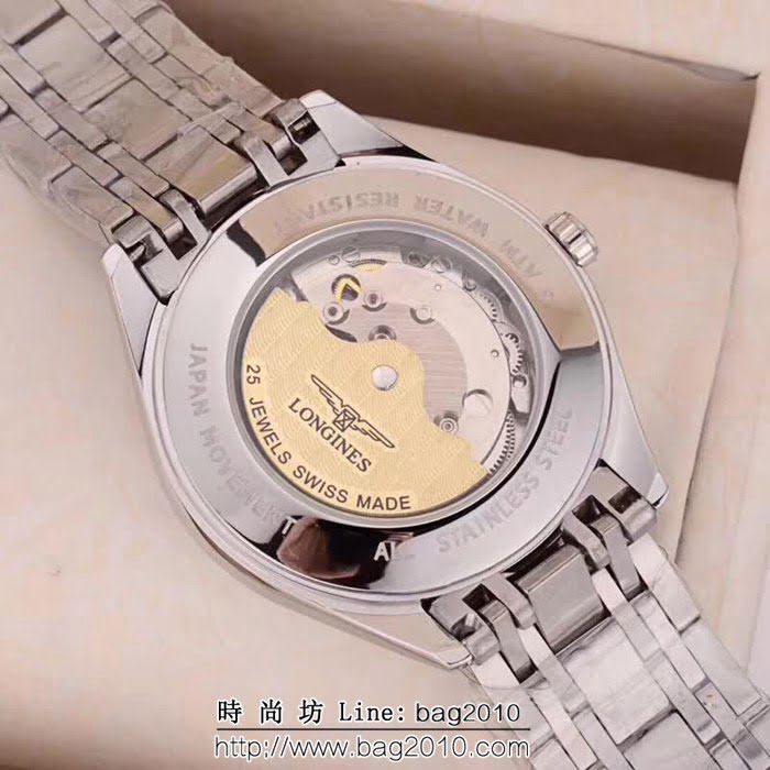 LONGINES浪琴 全自動機械 精品男士腕表 WSS0525